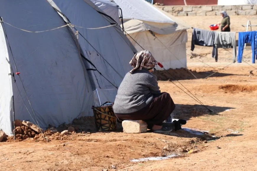 Desplazados de Afrin y Shahba se enfrentan a duras condiciones invernales