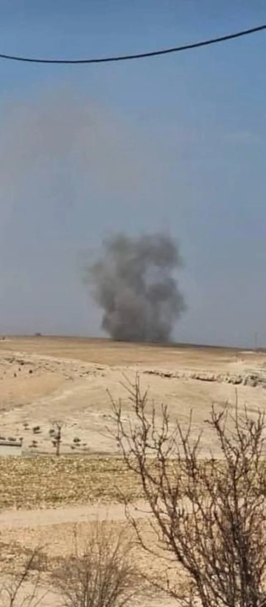 La ocupación turca bombardea un pueblo en la campiña de Kobani