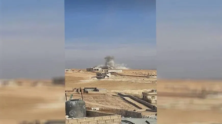 La ocupación turca bombardea un pueblo en la campiña de Kobani