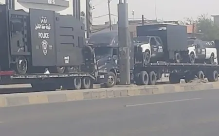 El gobierno iraquí envía un gran contingente militar a Shengal