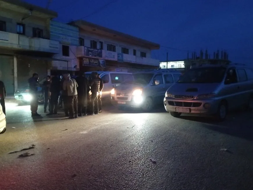 La gente del cantón de Al-Jazira se dirige a la presa de Tishreen