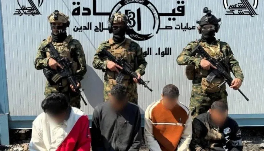 Arrestan a cuatro miembros de ISIS en Salahaddin
