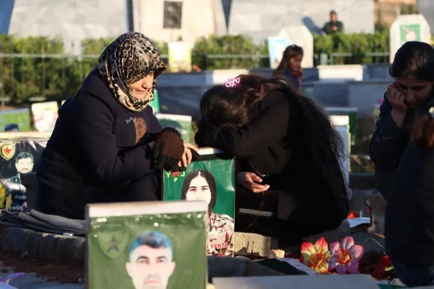 Los residentes del noreste de Siria y Alepo comienzan el Eid al-Fitr visitando santuarios de mártires
