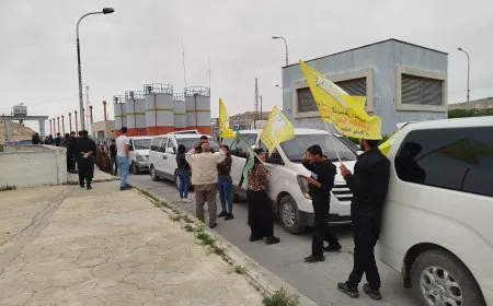 Los residentes de Tabqa, Raqqa y Deir ez-Zor llegan a la presa de Tishrin