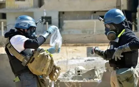 Los inspectores estiman la presencia de más de 100 sitios de armas químicas en Siria