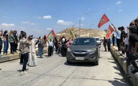 Habitantes del cantón del Éufrates se movilizan en defensa de la presa de Tishrin