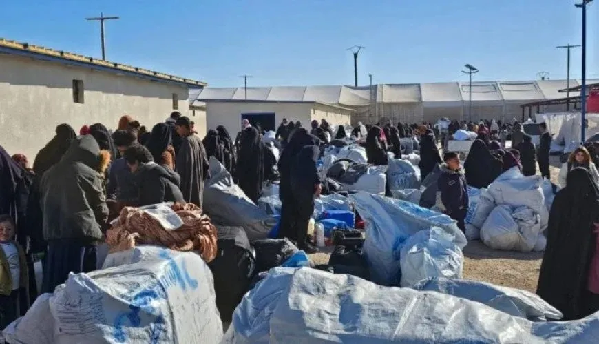 Otras 160 familias regresan a Irak desde el campamento de Al-Hol