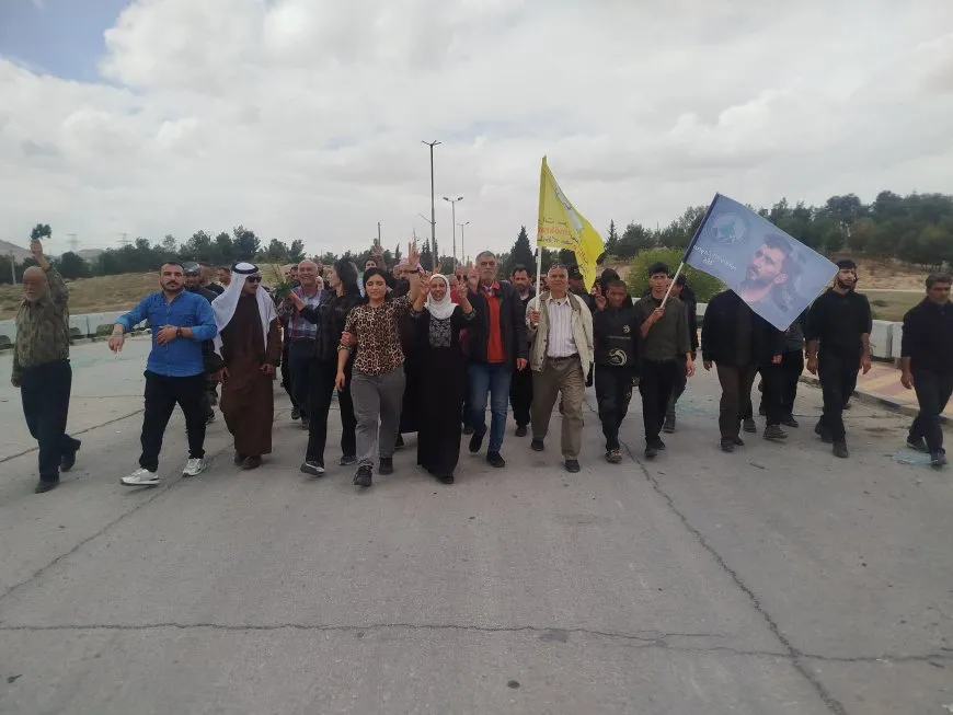 La protesta en la presa de Tishrin continúa por 87º día