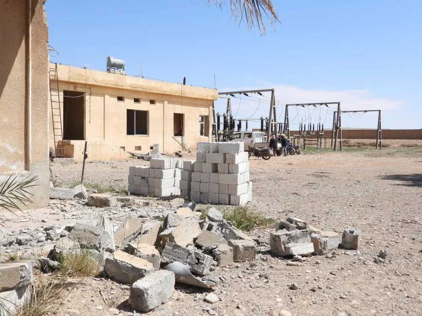Las autoridades de energía trabajan para rehabilitar la central eléctrica de Jurniyah