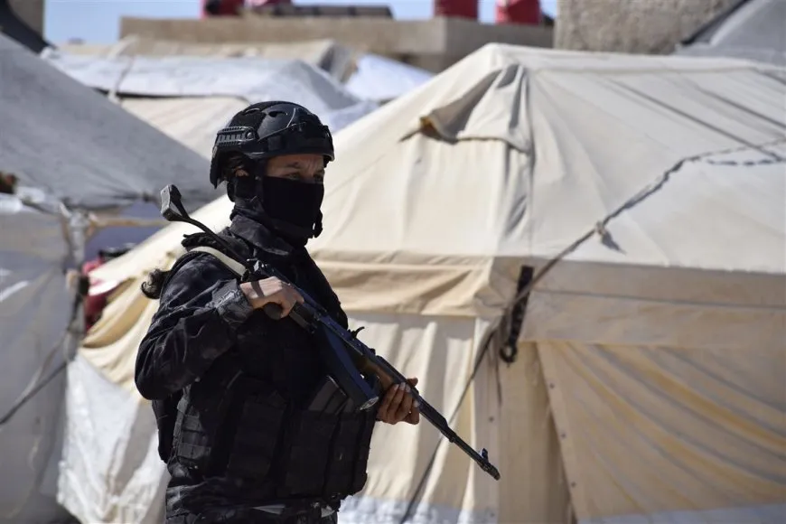 La campaña de seguridad en el campamento de al-Hol continúa por quinto día