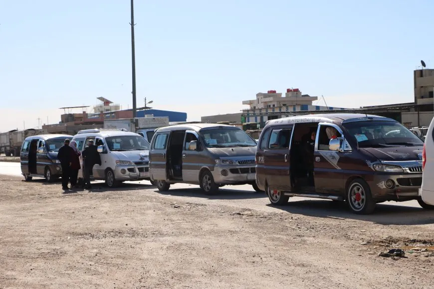 El nuevo convoy de Jazira Canton se dirige a la presa de Tishrin