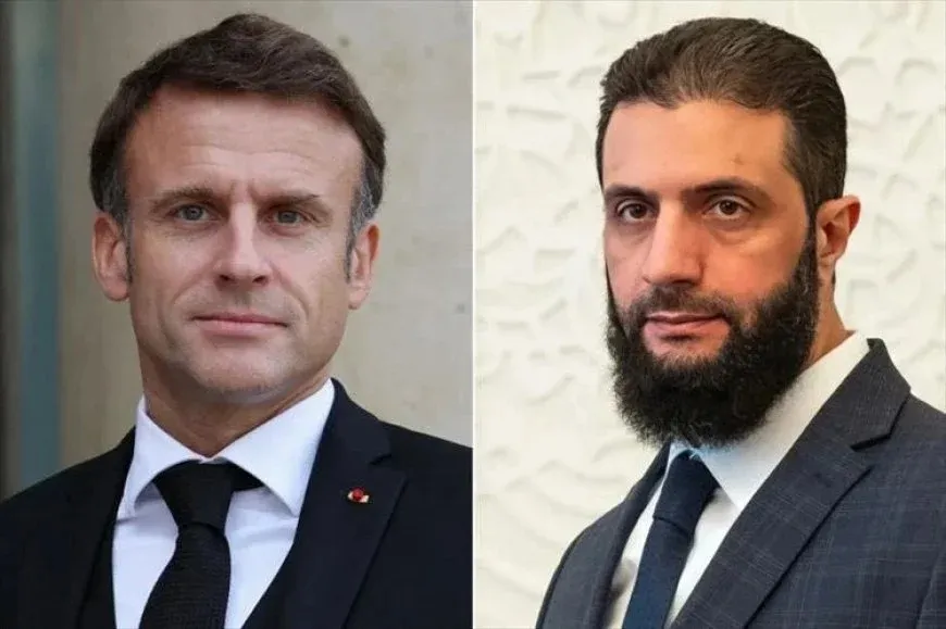El Elíseo anuncia una próxima reunión entre Macron y Al-Sharaa