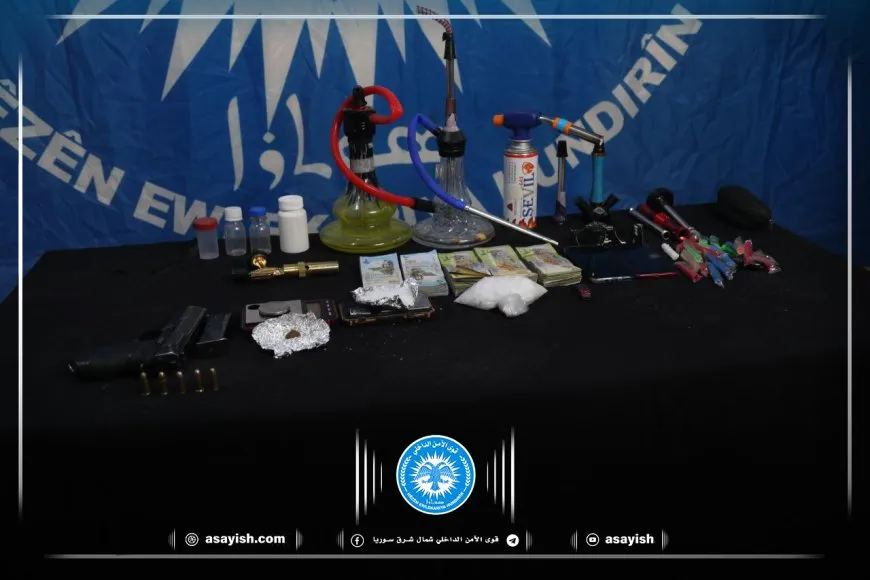 Arrestan a una red de traficantes de drogas en Tabqa y Raqqa