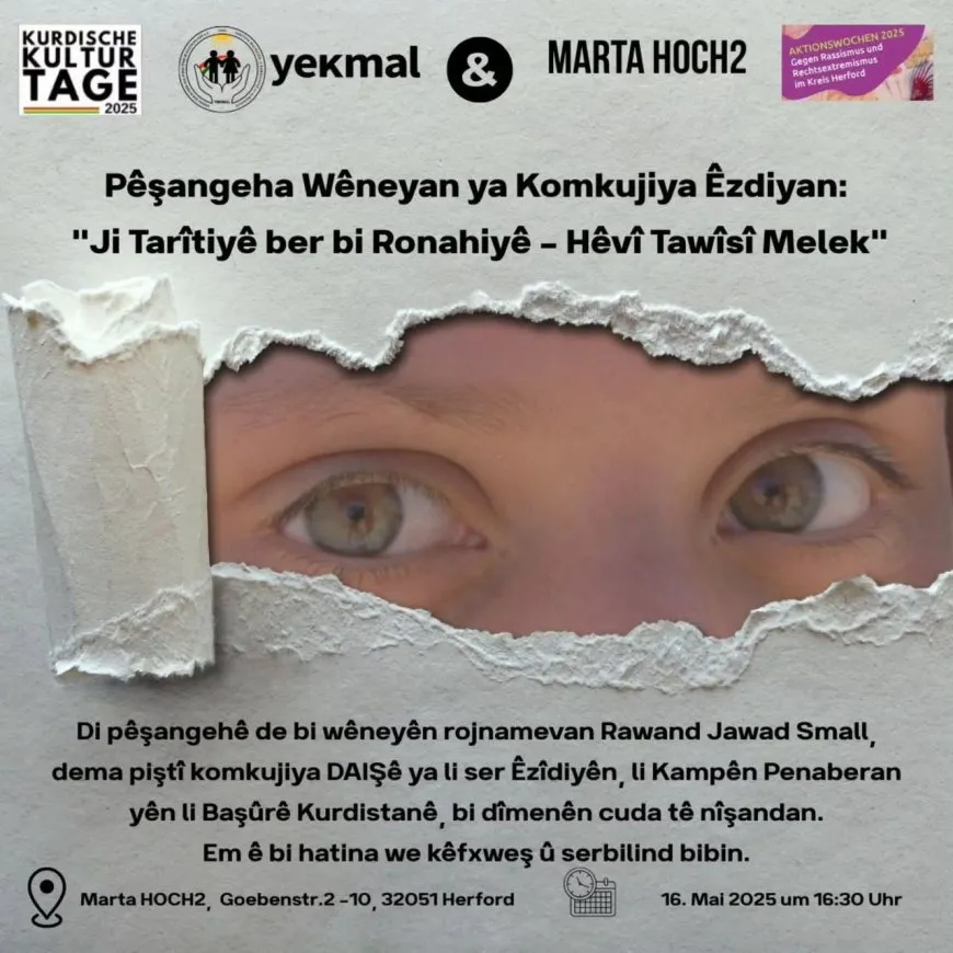 Inauguran en Alemania una exposición fotográfica sobre los campamentos de refugiados yazidíes
