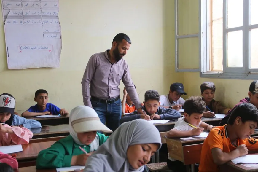 Inicio de los exámenes finales para el año escolar en Raqqa y Deir ez-Zor
