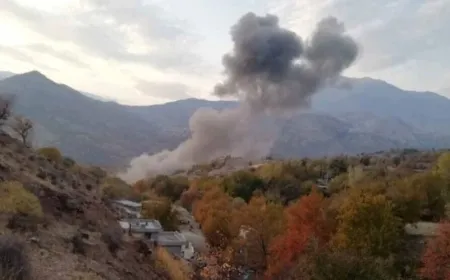 Las fuerzas de ocupación turcas bombardean zonas de Duhok en el Kurdistán del Sur