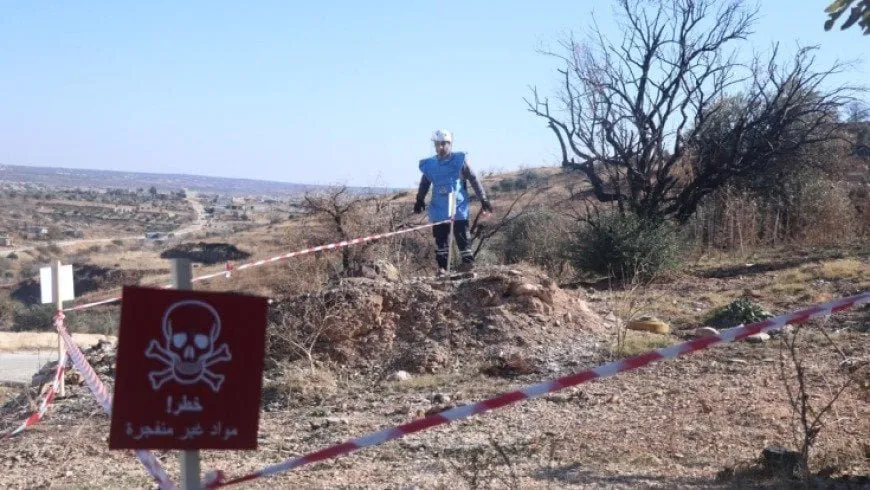 122 personas asesinadas por restos explosivos de la guerra en Siria durante mayo