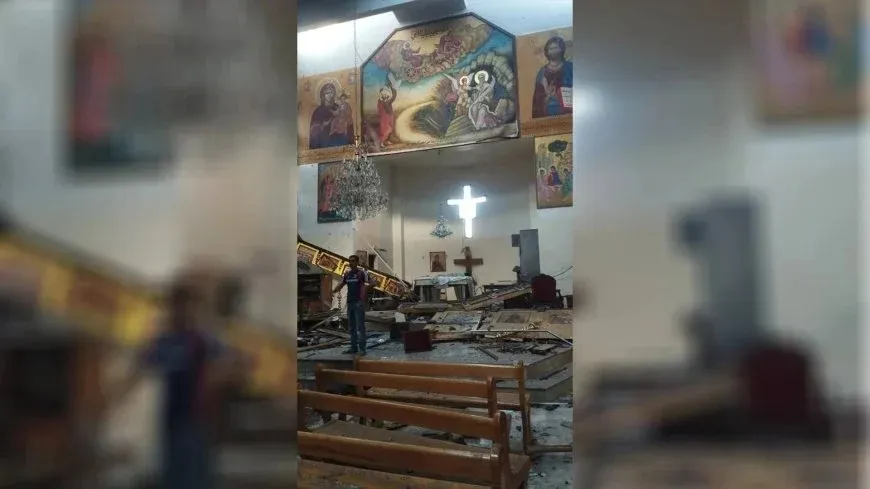 Un terrorista suicida se explota en una iglesia en el suburbio de Damasco