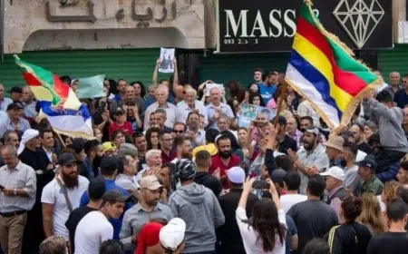 Protesta en As-Suwayda en contra de las masacres