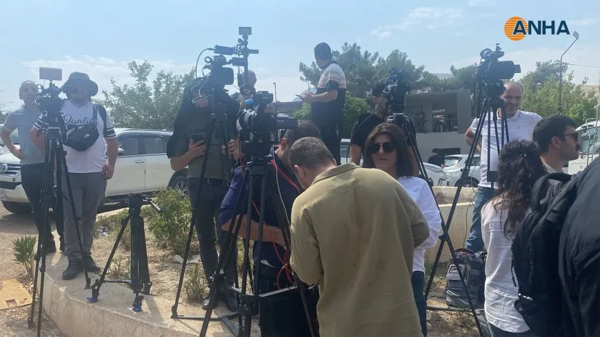 Los corresponsales de ANHA supervisan los preparativos para responder a la llamada del líder Ocalan