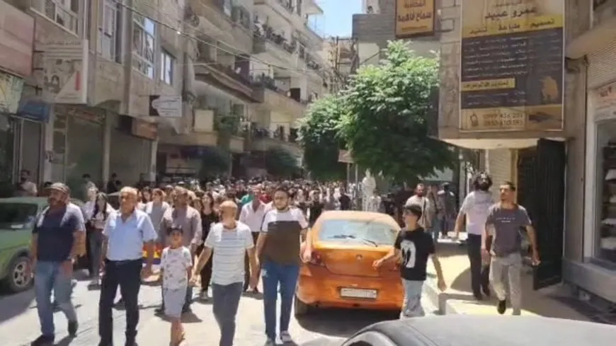 Habitantes de Yaramana exigen el derrocamiento del “régimen de al-Golani”