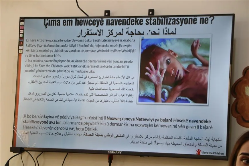 Abren en Hasaka un centro infantil de recuperación nutricional