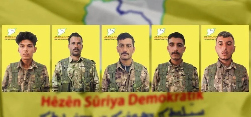 SDF anuncia el martirio de cinco y promete erradicar el terrorismo
