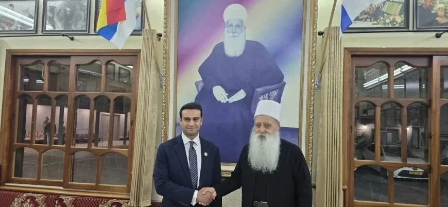 Un congresista estadounidense se reúne con el líder espiritual de la comunidad drusa en Israel