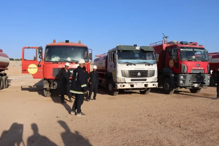 Los equipos de bomberos preparados por la Administración Autónoma esperan respuesta del gobierno de transición