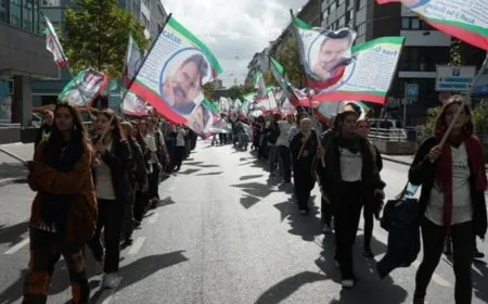 La marcha por la libertad del líder Apo continúa por segundo día