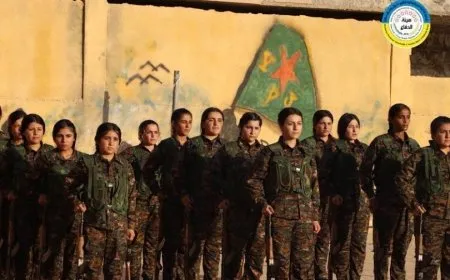 14 mujeres combatientes se incorporan a las YPJ