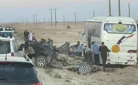 Accidente en la carretera Raqqa-Hasaka: 2 muertos y 20 heridos