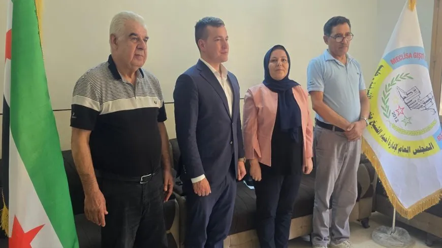 Diplomático estadounidense visita los barrios de Sheikh Maqsoud y Ashrafieh
