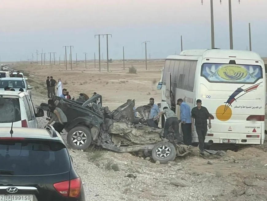 Accidente en la carretera Raqqa-Hasaka: 2 muertos y 20 heridos