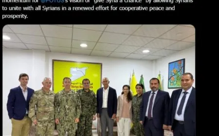Tom Barrack comenta su reunión con el comandante de las SDF