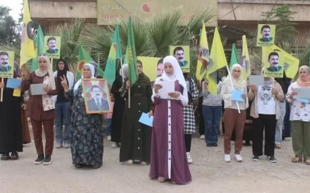 Kongra Star en Jazira exige el derecho a la esperanza para Abdullah Öcalan