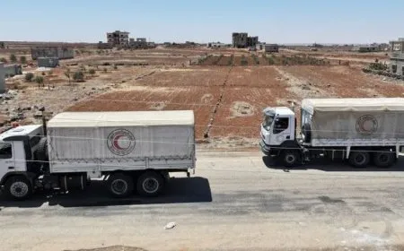 IMC envía cinco camiones con ayuda médica y alimentaria a Suwayda
