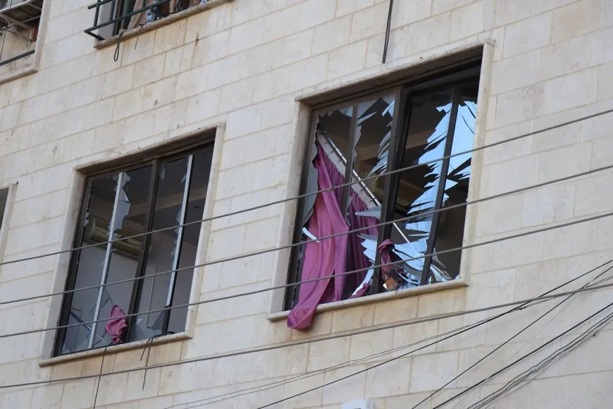 Explosión cerca del parque del barrio de Ashrafiyeh en Alepo