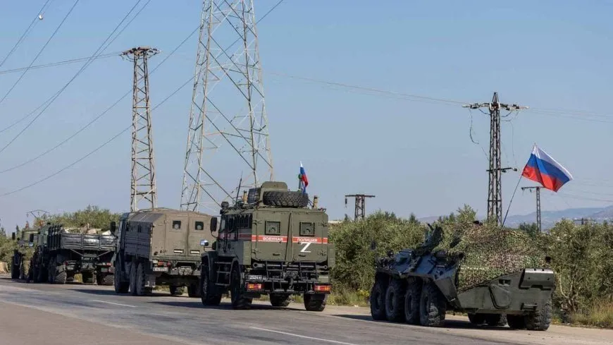 El quinto convoy militar ruso en dos semanas llega a la base de Hmeymim