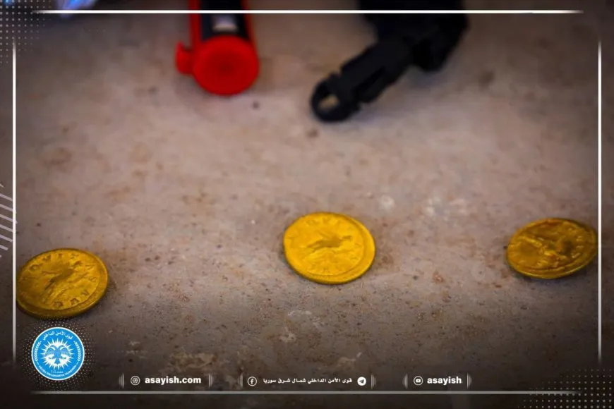 Desmantelan red criminal en Tabqa por robo, tráfico de armas y consumo de drogas