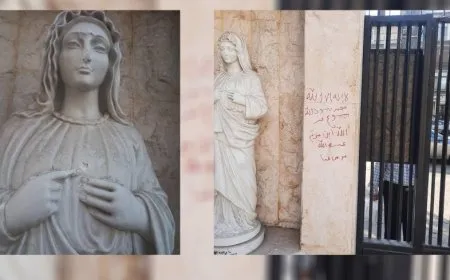 Ataque vandálico contra una iglesia en Damasco