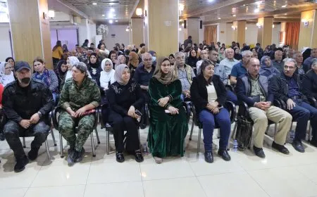 La Asamblea de Familias de Mártires del Cantón de Jazira celebra su reunión anual