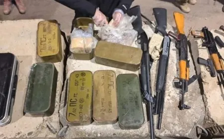 Israel descubre una red de contrabando de armas vinculada a Siria