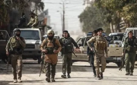 Ataques simultáneos de las fuerzas del gobierno transitorio y de ISIS en el noreste de Siria