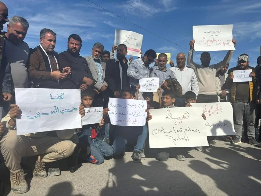 Ira popular en Tal Abyad ocupada