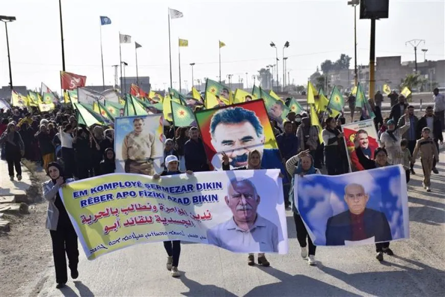 Marchas populares para exigir la libertad física del líder Ocalan y su derecho a la esperanza