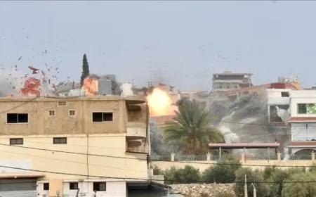 Ataques aéreos israelíes en el sur del Líbano
