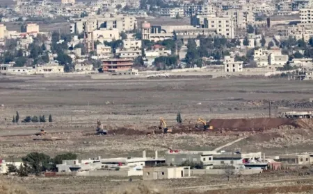 Nueva incursión israelí en el campo de Quneitra, Daraa