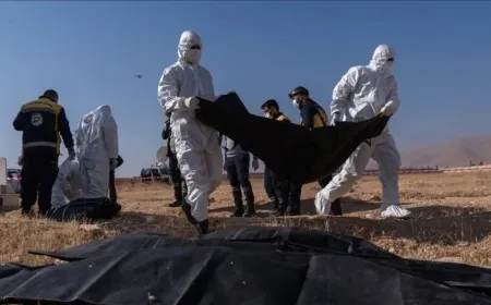50 fosas comunes en Siria documentadas durante 2025