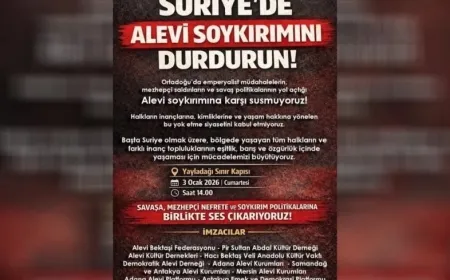 Protesta inminente en el Iskenderun ocupado en solidaridad con los componentes sirios